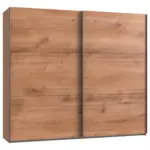 M&ouml;belix Schwebet&uuml;renschrank B: 200 Cm Level 36a Eichefarben Dekor