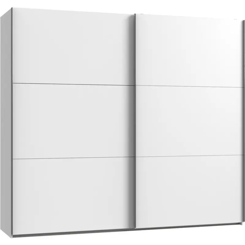 Schwebetürenschrank B: 250 Cm Level 36a Weiß