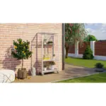Möbelix Balkon-gewächshaus Polis 350 Alufarben H: 168,2 Cm