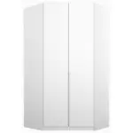 Möbelix Eckschrank B: 117 cm Alabama, Weiß
