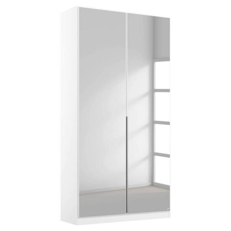 Drehtürenschrank 91cm Alabama, Weiß