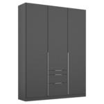 Möbelix Drehtürenschrank 136cm Alabama, Grau