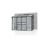 Möbelix Gewächshaus Ca. 262x221x201 Cm Aluminium