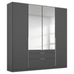 Möbelix Drehtürenschrank 181cm Alabama, Grau