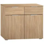 Möbelix Kommode B: 93 cm Alabama, Sonoma Eiche Dekor