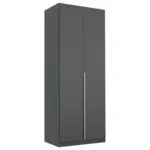 Möbelix Drehtürenschrank B: 91 Cm Alabama, Grau