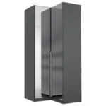 M&ouml;belix Eckschrank B: 100 Cm Alabama, Grau