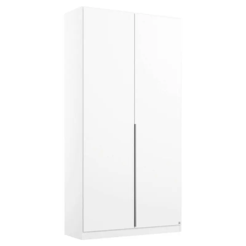 Drehtürenschrank B: 91 Cm Alabama, Weiß