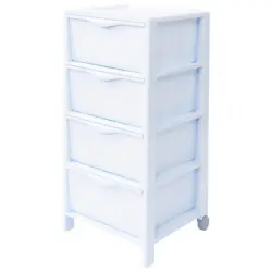 Allzweckwagen Futura Mit 4 Laden Kunststoff Weiß B:39,5cm