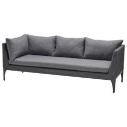 Loungesofa Infinity Aus Kunststoffgeflecht mit Kissen