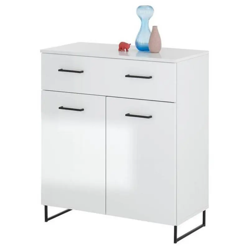 Kommode 80 Cm Lecce, Weiß