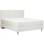 Möbelix Boxspringbett mit Topper 180x200 cm Wels, Creme