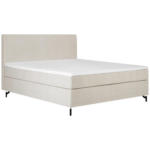 Möbelix Boxspringbett mit Topper 160x200 cm Linz, Creme