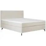 Möbelix Boxspringbett mit Topper 160x200 cm Linz, Creme