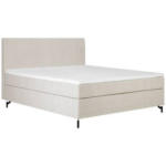 Möbelix Boxspringbett mit Topper 140x200 cm Linz, Creme