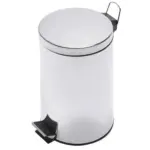 Möbelix Treteimer 12l Alufarben Metall Lxbxh: 25x25x39,5 Cm