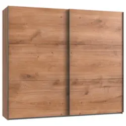 Schwebetürenschrank B: 250 Cm Level 36a Eichefarben Dekor