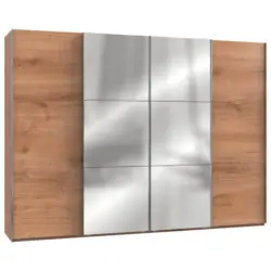 Schwebetürenschrank B: 300 Cm Level, Eiche Dekor