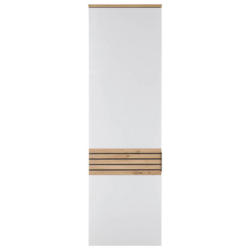 Garderobenschrank Milan Weiß/ Eiche Dekor B: 60 cm