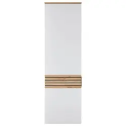 Garderobenschrank Milan Weiß/ Eiche Dekor B: 60 Cm