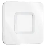 Möbelix LED-Wandleuchte M1 S Led Edelstahlfarben