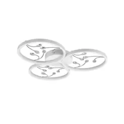 LED-Deckenleuchte Groovy Ø 62 cm, 3-Fach Schaltbar