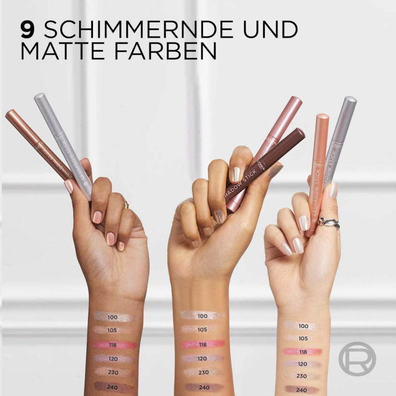 L'ORÉAL PARiS Lidschatten Stick Le Shadow 115 Twinkly Rose