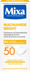 Mixa Pflegecreme Niacinamide Bright LSF 50