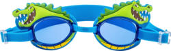 SUNDANCE Schwimmbrille Kids blau grün mit Krokodil