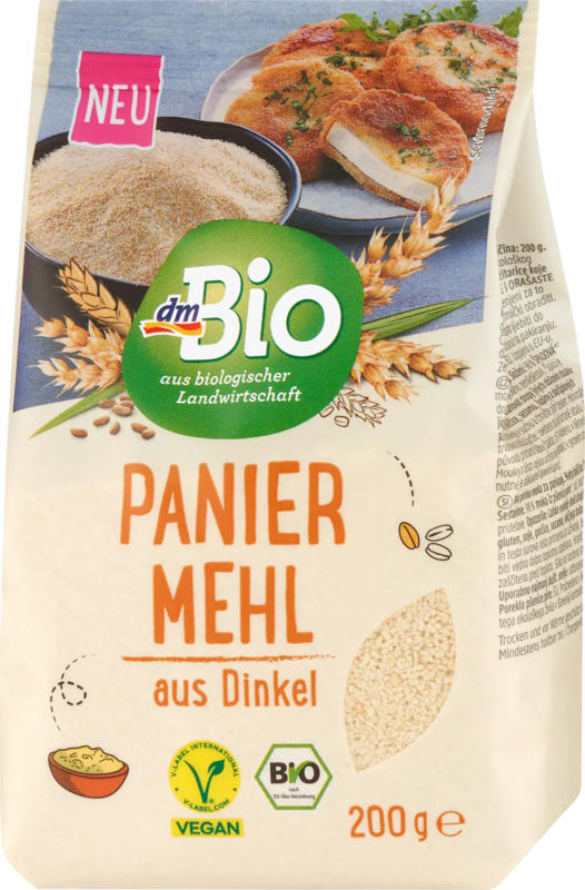 dmBio Dinkel Paniermehl