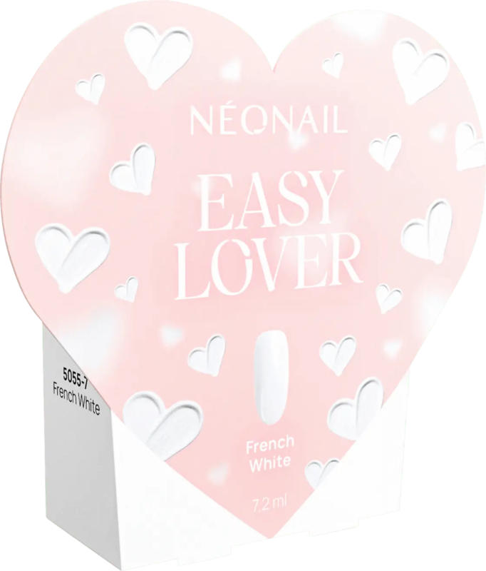 NÉONAIL UV Nagellack Valentinstag 01 French White