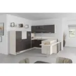 Möbelix U-küche Lp4050 Grafit 298x294x255 Cm Mit Griffen