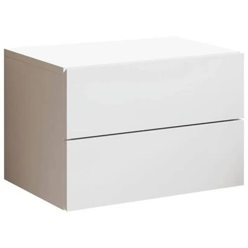 Nachkästchen Weiß H: 28 Cm Cabo