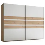 Möbelix Schwebetürenschrank B: 270 Cm Catania, Weiß/eiche Artisan