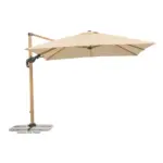 M&ouml;belix Ampelschirm Rhodos Twist W BxHxT: 358x263x300cm Naturfarben