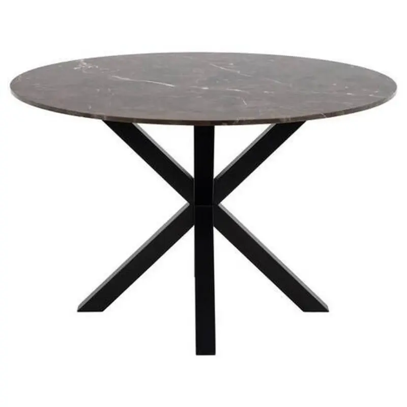 Esstisch Rund Heaven 120x75 Cm Braun/schwarz