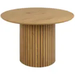 Möbelix Esstisch Rund Yale 120x120x75 Cm Naturfarben