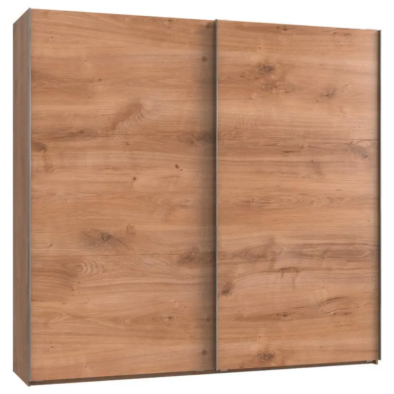 Schwebetürenschrank 250cm Level, Eiche Dekor