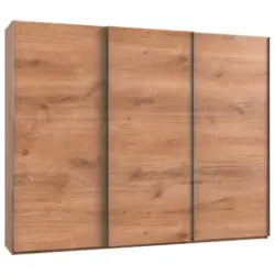 Schwebetürenschrank 300cm Level, Eiche Dekor