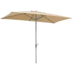 M&ouml;belix Sonnenschirm Porto BxHxT: 200x250x300 cm Naturfarben