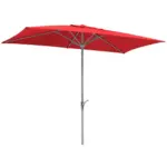 M&ouml;belix Sonnenschirm Porto BxHxT: 200x250x300 cm Rot