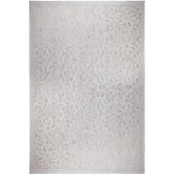 Outdoorteppich Argento Silberfarben B:120 cm