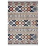 Möbelix Outdoorteppich Aster Dunkelblau B: 120 cm