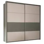 Möbelix Schwebetürenschrank 215cm Modeste, Salbeigrün