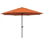Möbelix Sonnenschirm Adria BxHxT: 350x275x350 cm Terracotta