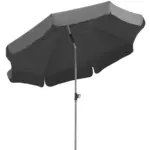 Möbelix Sonnenschirm Locarno BxHxT: 200x220x200 cm Anthrazit
