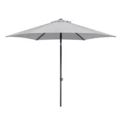 Sonnenschirm Sevilla BxHxT: 270x270x246 cm Silbergrau
