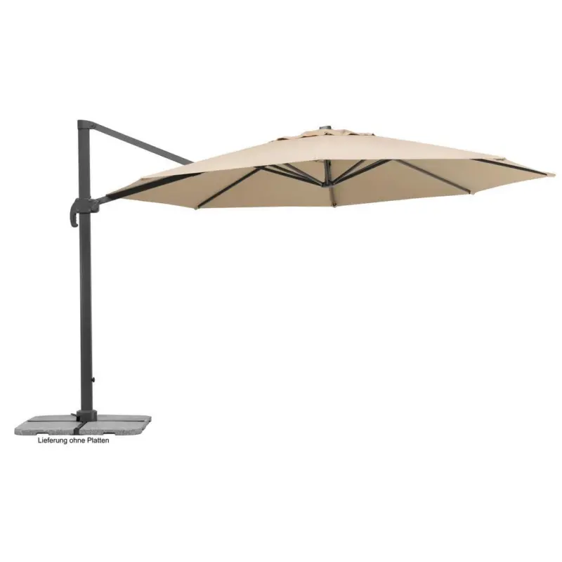 Ampelschirm Rodos Grande Bxhxt: 460x272x400 Cm Naturfarben