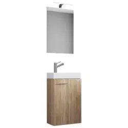Gästebad Slito Sonoma Eiche B: 41 Cm