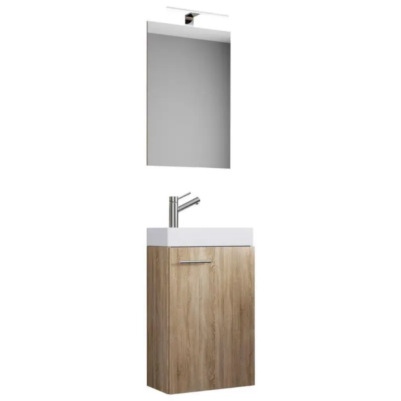 Gästebad Slito Sonoma Eiche B: 41 Cm
